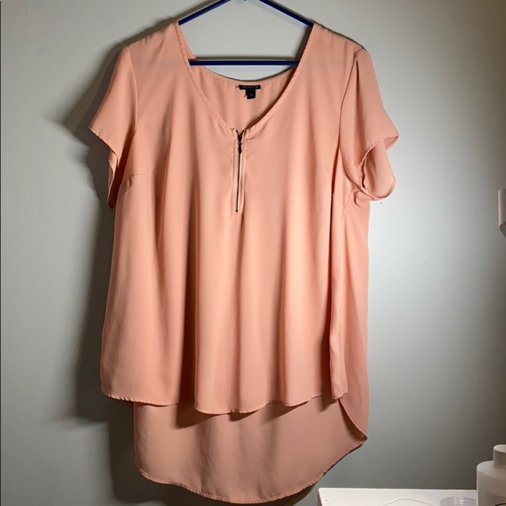 Torrid blush blouse